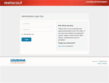 Tablet Screenshot of la.reel-scout.com