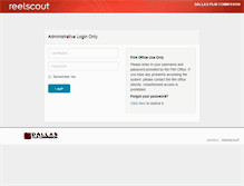 Tablet Screenshot of dallas.reel-scout.com